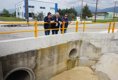 Ολοκληρώθηκε το σημαντικό έργο αντιπλημμυρικής προστασίας του βόρειου τομέα Κομοτηνής – ΕΙΚΟΝΕΣ