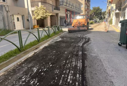 Κομοτηνή: Ξεκίνησαν οι προγραμματισμένες  ασφαλτοστρώσεις του Δήμου-ΒΙΝΤΕΟ