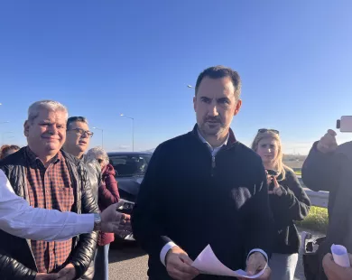 Αλ. Χαρίτσης: Τα αιτήματα  των αγροτών θα τα παραθέσουμε  σε κεντρικό πολιτικό επίπεδο