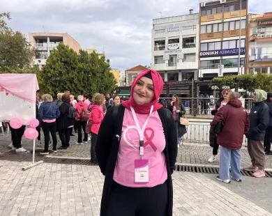 Μήνυμα ζωής από την  Εμινέ Εμίν: «Η πρόληψη  σώζει ζωές - ποτέ  δεν το βάζουμε κάτω»