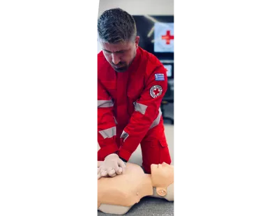 «Βασική υποστήριξη ζωής και χρήση  αυτόματου εξωτερικού απινιδιστή»