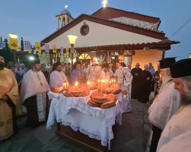 Τιμώντας τον εορτασμό Μεταμόρφωσης του Σωτήρα στην Καρυδιά 