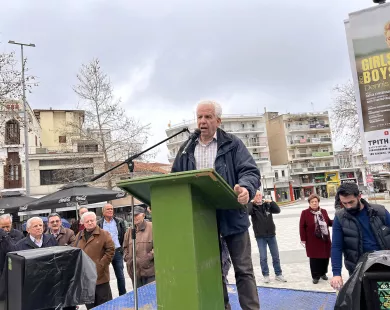 Δ. Κουμπούρης: Για εμάς ο δρόμος του αγώνα είναι μονόδρομος