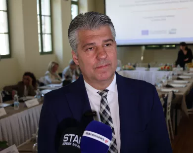 Χρ. Τοψίδης: Πρέπει οι πολίτες  της Περιφέρειάς μας να νιώθουν ισάξιοι με τους πολίτες της ΕΕ