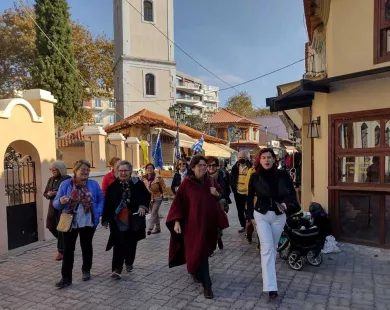 Την πόλη μας γνώρισε η γνωστή Μαρία Ευθυμίου