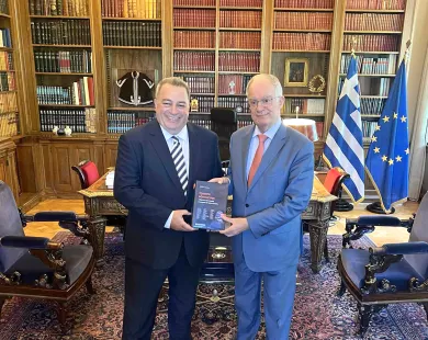 Με τον Πρόεδρο της Δημοκρατίας συναντήθηκε ο Ευρ. Στυλιανίδης -  Η τεχνητή νοημοσύνη στην ατζέντα
