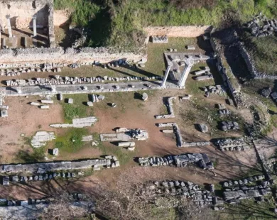Αρχαιολογικός χώρος Φιλίππων: Αποκαθίστανται μνημεία του συγκροτήματος Βασιλικής Α’