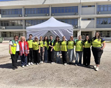 ΔΠΘ: Σημαντική άσκηση σεισμού  με την ενεργό συμμετοχή φοιτητών  Κοινωνικής Εργασίας
