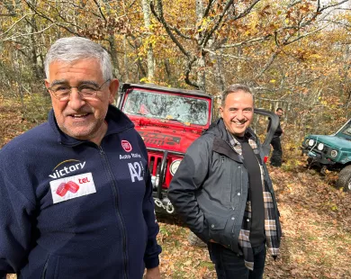 Στα βουνά της Ροδόπης συναντήσαμε τη Λέσχη 4x4 Κομοτηνής