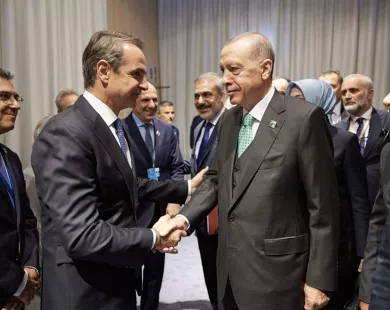 ΣΥΡΙΖΑ-ΠΣ: 5 σοβαρά  ερωτήματα για τη συνάντηση Μητσοτάκη-Ερντογάν