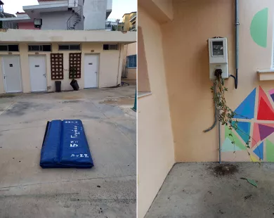 Μικροβανδαλισμοί από αγνώστους στο 5ο Γυμνάσιο / ΣΔΕ Κομοτηνής