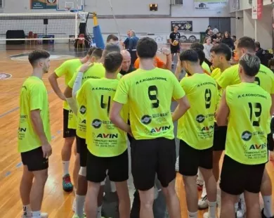 Βόλεϊ ανδρών: Την πρωτοπόρο Ελπίδα υποδέχεται η ΑΕ Κομοτηνής