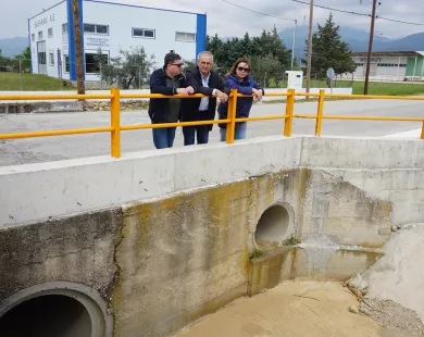 Ολοκληρώθηκε το σημαντικό έργο αντιπλημμυρικής προστασίας του βόρειου τομέα Κομοτηνής – ΕΙΚΟΝΕΣ