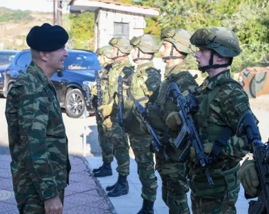 Το Δ’ Σώμα Στρατού επιθεώρησε ο αρχηγός του Γενικού Επιτελείου Στρατού