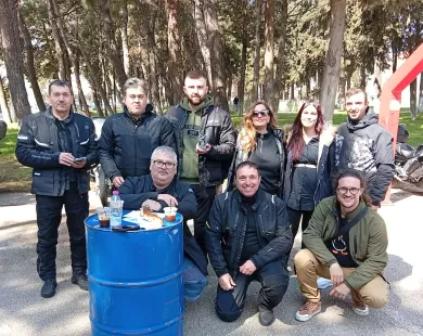 Από την Κομοτηνή στις Φέρες: Το Moto Club of Feres έκοψε την πρωτοχρονιάτικη πίτα του