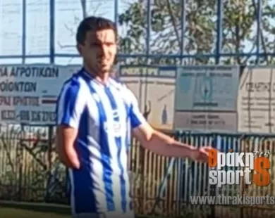 ΕΠΣ Έβρου: Ο πρωταθλητής με την ομάδα του Εθνικού Αλεξανδρούπολης που παίζει μπάλα έχοντας εκ γεννετής μόνο ένα χέρι