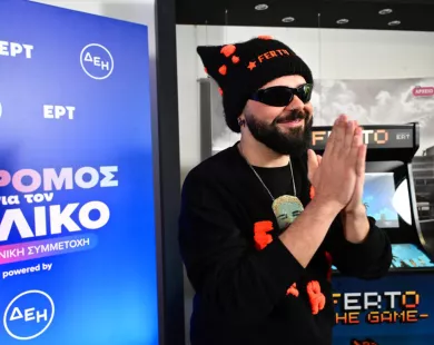 Eurovision Press Day: Akylas και Φωκάς Ευαγγελινός υποδέχθηκαν τα ΜΜΕ στο Ραδιομέγαρο της ΕΡΤ