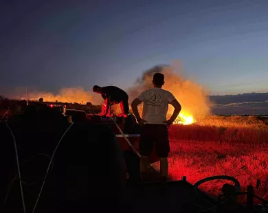 Σε χρόνο ρεκόρ η κινητοποίηση της Πυροσβεστικής στο ΦανάριΠ. Καραβέτης: «Ήρθε πάρα πολύ γρήγορα και με πάρα πολλά οχήματα η Πυροσβεστική»