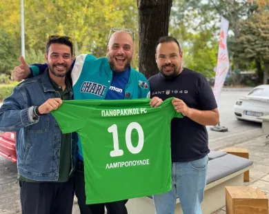 Ο αγαπητός κωμικός Φάνης Λαμπρόπουλος στο ΔΑΚ Κομοτηνής