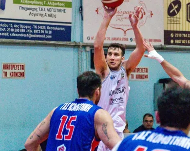 Εξαιρετική εκτός έδρας εμφάνιση και νίκη για τον ΓΑΣ Κομοτηνή