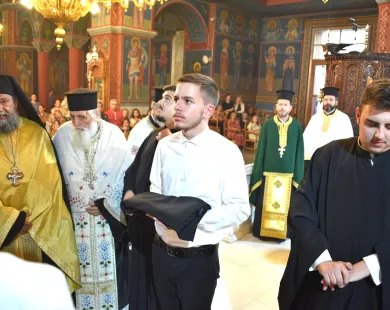 Μητρόπολη Μαρωνείας & Κομοτηνής: Αναγνώστης χειροθετήθηκε ο μαθητής Ιωάννης Μονιάκης
