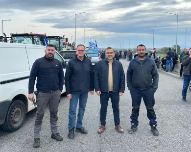 Τζανέρ από μπλόκο αγροτών Κομοτηνής: «Η παρουσία μου δεν είναι τυπική - είναι καθήκον»
