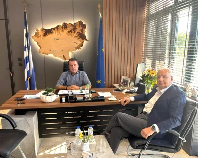 Συνάντηση Ιλχάν Αχμέτ - Μανώλη Ταπατζά: Όλα όσα συζητήθηκαν