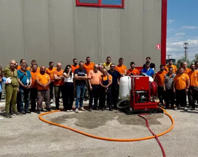 Νέα σύγχρονη μονάδα πυρόσβεσης παρέλαβε η Interplast στη ΒΙ.ΠΕ. Κομοτηνής