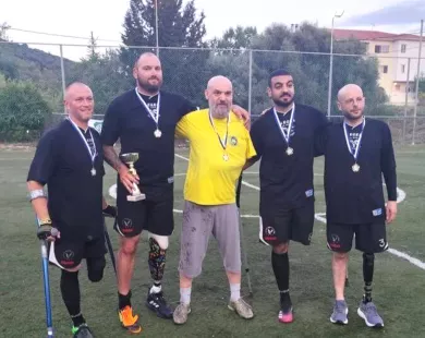 Νταμπλ στο ποδόσφαιρο ακρωτηριασμένων για τον Ηρόδικο