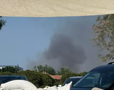 Μικρής έκτασης φωτιά στην Αρωγή έσβησε η Πυροσβεστική