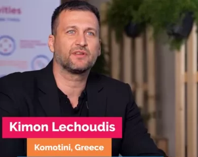 Ο Κίμωνας Λεχούδης μιλάει για το ευρωπαϊκό έργο «προσβάσιμες πόλεις για όλους»