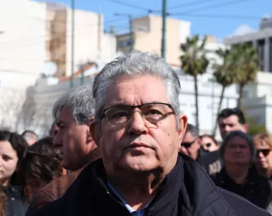 Δ. Κουτσούμπας για Τέμπη: «Η πραγματική δικαίωση των νεκρών μας πρέπει να φτάσει μέχρι τέλους»
