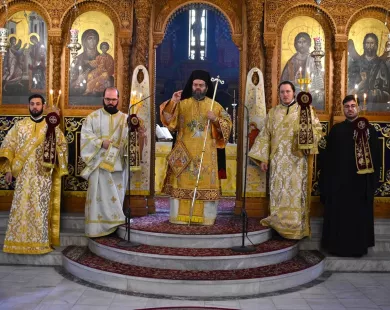 Η λιτανεία των εικόνων στον Ευαγγελισμό της Θεοτόκου Κομοτηνής – ΕΙΚΟΝΕΣ 
