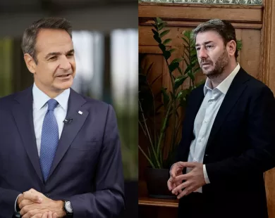 Μετωπική Μητσοτάκη - Ανδρουλάκη στη Βουλή για κράτος δικαίου και διαφάνεια