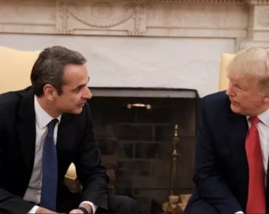 Τον Ντ. Τραμπ στην Ελλάδα προσκάλεσε ο Κυρ. Μητσοτάκης
