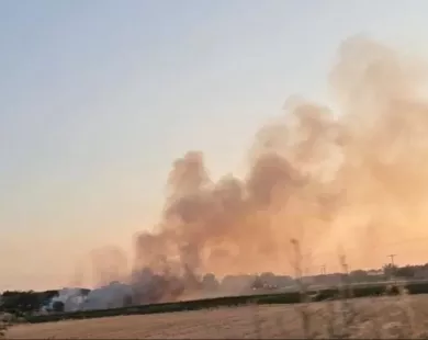 Φωτιά στο Μικρό Δουκάτο έσβησε η Πυροσβεστική