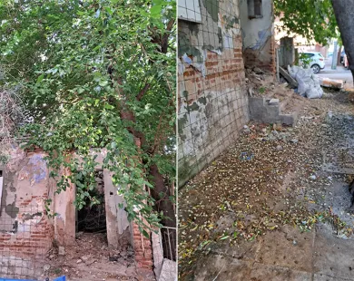 Παράπονα για την κατάσταση στην οδό Σαρανταπόρου