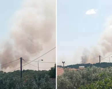 Πυρκαγιά στα Άβδηρα