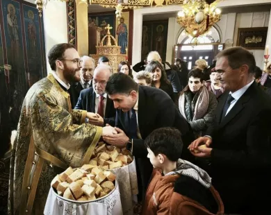 Συγκίνηση στις Σάπες: Επέστρεψε ως Μητροπολίτης Άγκυρας ο κκ Γρηγόριος