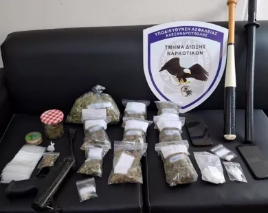 Σαρωτικοί έλεγχοι για ναρκωτικά στην ΑΜΘ – 7 κατηγορούμενοι στο Τμήμα