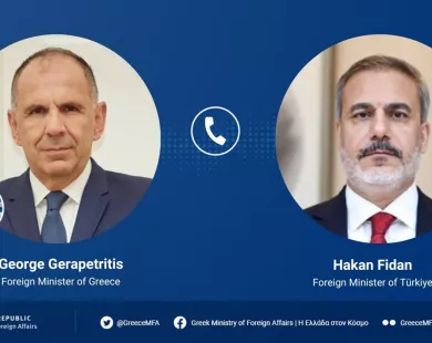 Τηλεφωνική επικοινωνία Γεραπετρίτη - Φιντάν