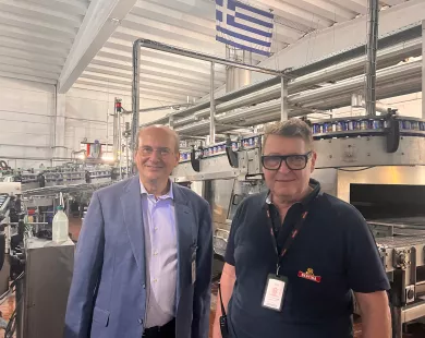 Την Ζυθοποιία Μακεδονίας Θράκης γνώρισε ο Κωστής Χατζηδάκης