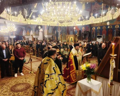 Η Δ’ Στάση των Χαιρετισμών στην Κομοτηνή – ΕΙΚΟΝΕΣ