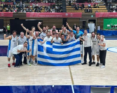 Με αθλητή του ΓΑΣ στους πρωταγωνιστές, χάλκινη η Εθνική Μπάσκετ στους Ολυμπιακούς Αγώνες Κωφών & Βαρήκοων!