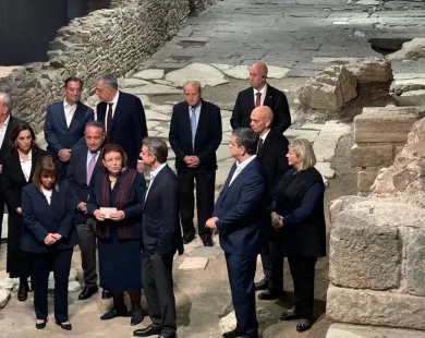 Λ.Μενδώνη: Η Θεσσαλονίκη διαθέτει ένα υπερσύγχρονο μετρό με έναν μοναδικό αρχαιολογικό χώρο