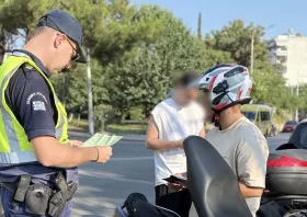 Κράνος: 3.000 παραβάσεις  σε μία μόλις εβδομάδα