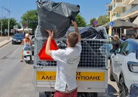Εστίαση: Πρόγραμμα αποκομιδής απορριμμάτων πόρτα-πόρτα ξεκίνησε ο Δήμος Αλεξανδρούπολης