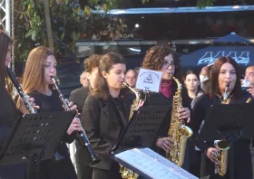Ετήσια συναυλία  του Μουσικού Σχολείου  Κομοτηνής  στην πλατεία Ειρήνης