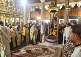 Ο εσπερινός της Συγχωρήσεως  στη Μητρόπολη Μαρωνείας  & Κομοτηνής