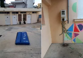 Μικροβανδαλισμοί από αγνώστους στο 5ο Γυμνάσιο / ΣΔΕ Κομοτηνής